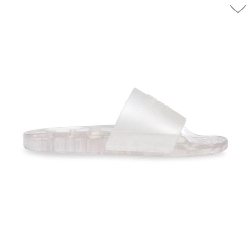 - Coach clear slippers